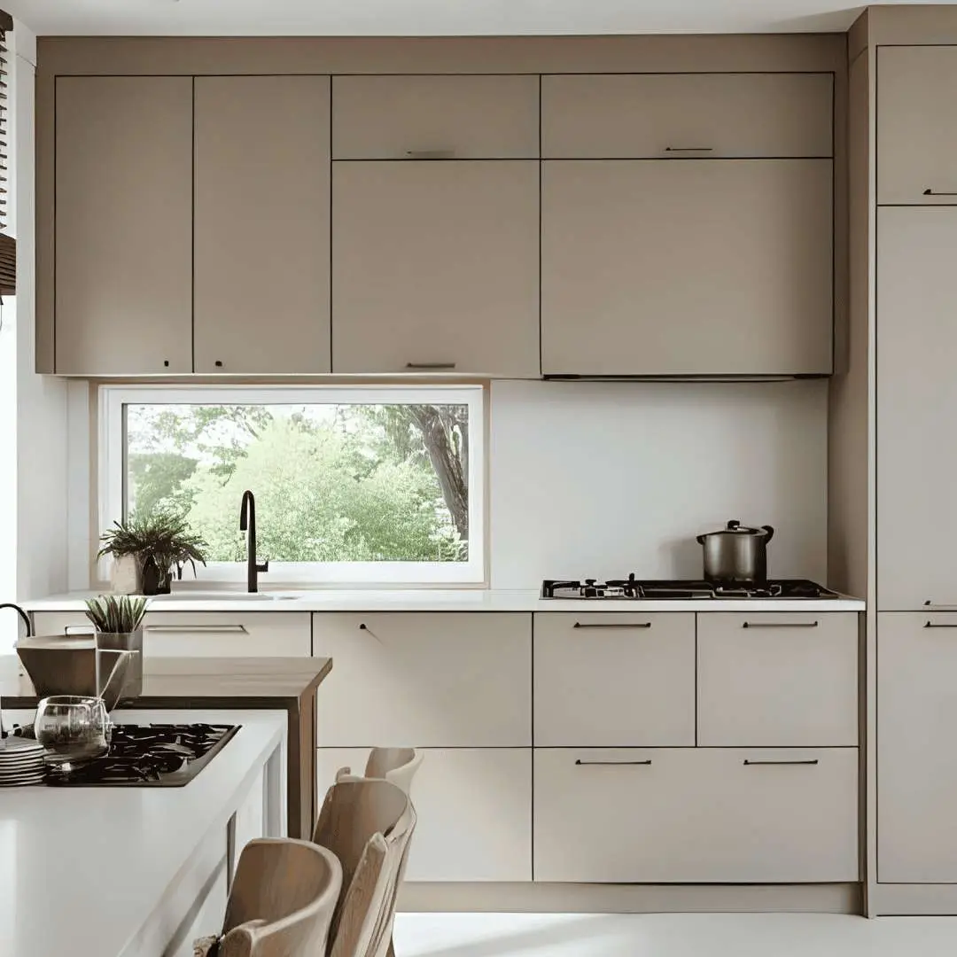 لاین کابین خدمات تولید و نصب کابینت آشپزخانه در کرج شاهین ویلا